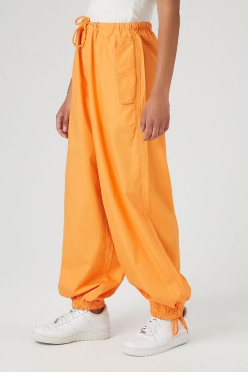 Pantalon Forever 21 Drawstring Wide Leg Joggers Mujer Mango | DHENXK2KEMd