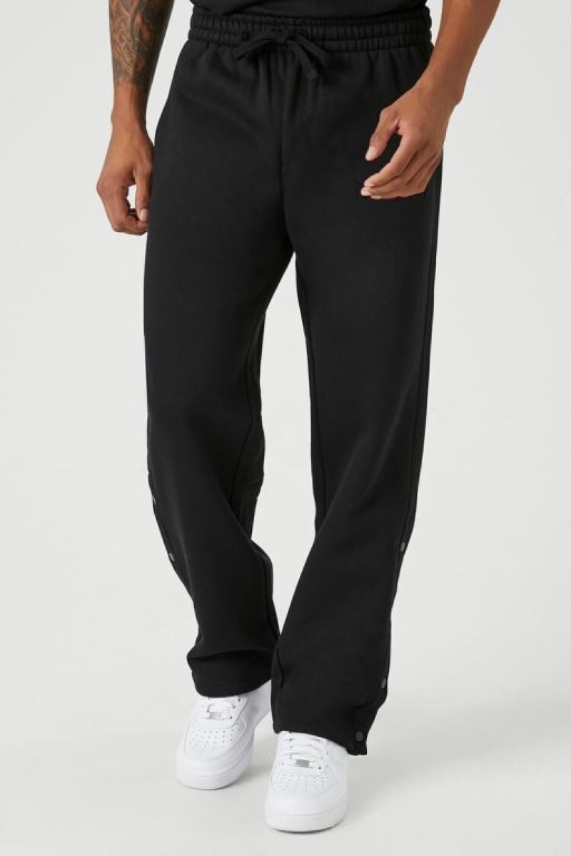 Pantalon Forever 21 Est Directo Leg Joggers Hombre Negras | Za6q5vSZBx6