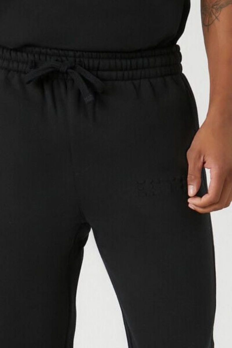 Pantalon Forever 21 Est Directo Leg Joggers Hombre Negras | Za6q5vSZBx6