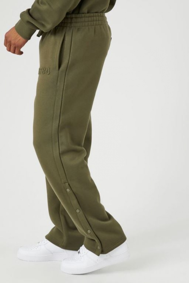 Pantalon Forever 21 Est Directo Leg Joggers Hombre Verde Oliva | y4dOWLGfXXs