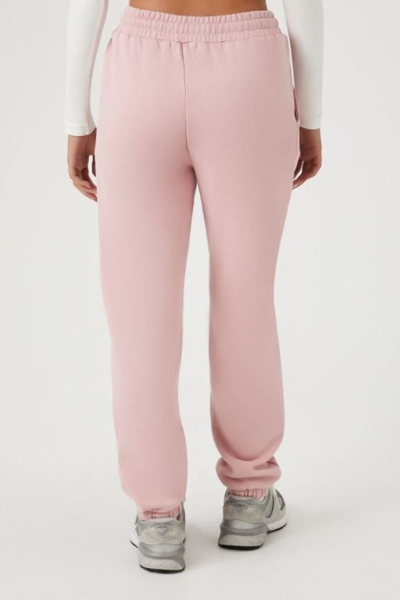 Pantalon Forever 21 Fleece Drawstring Joggers Mujer Moradas | xZfp6H9ZeDx