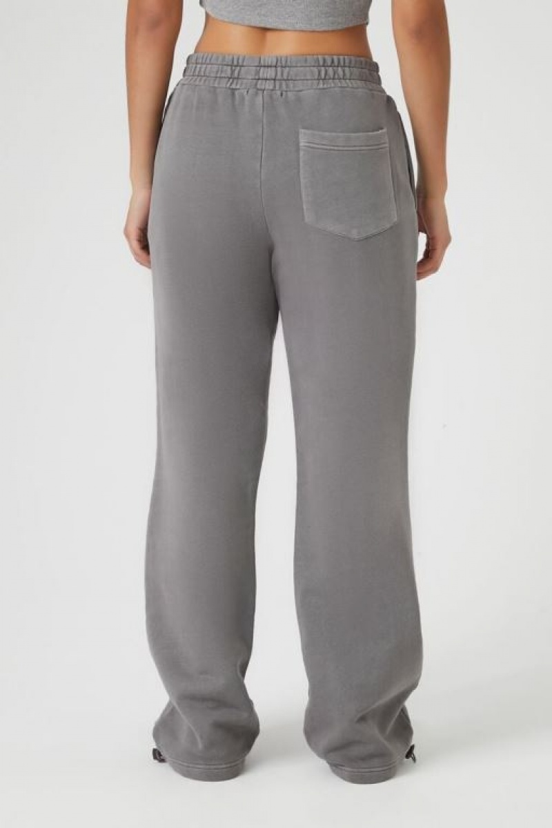 Pantalon Forever 21 French Terry Sweatpants Mujer Gris | dqz7stosrNc