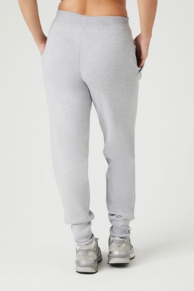 Pantalon Forever 21 Knit Drawstring Joggers Mujer Gris | fsA5RlU6nTu