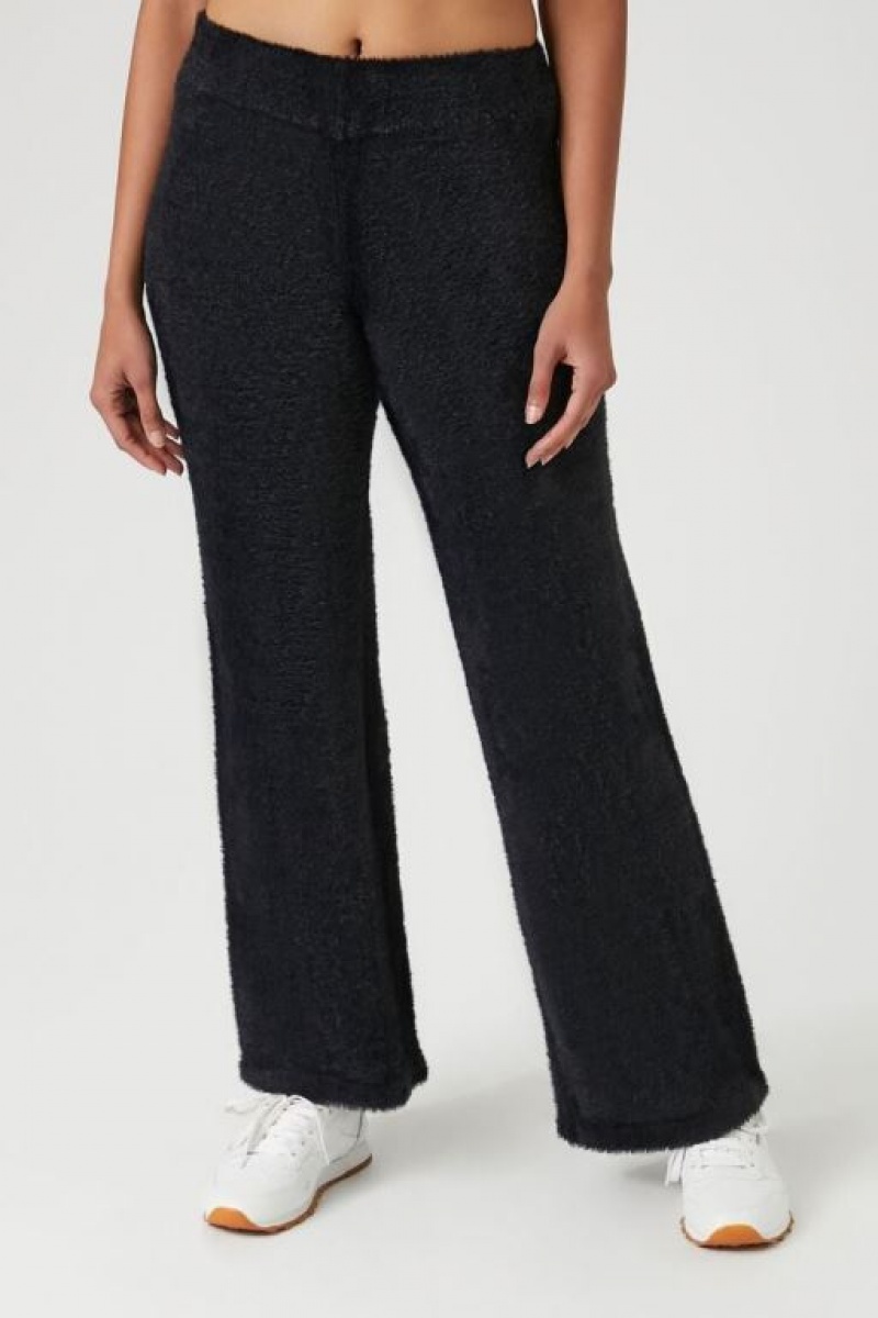 Pantalon Forever 21 Knit Flare Mujer Negras | NdDeJa8nwJQ