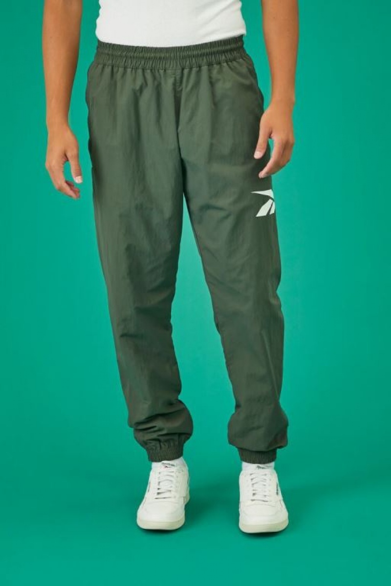 Pantalon Forever 21 Reebok Estampadas Joggers Hombre Verde Oliva Multicolor | OeIHvkCsYSv