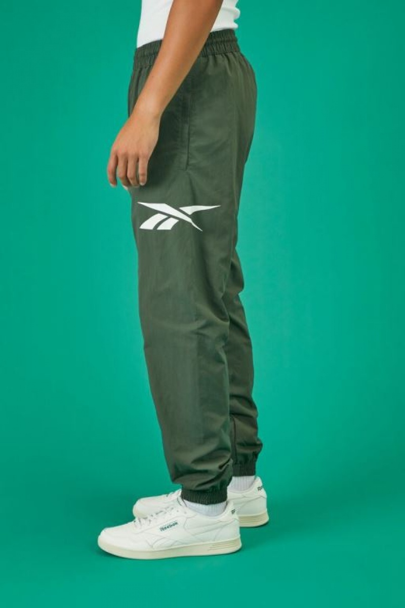 Pantalon Forever 21 Reebok Estampadas Joggers Hombre Verde Oliva Multicolor | OeIHvkCsYSv