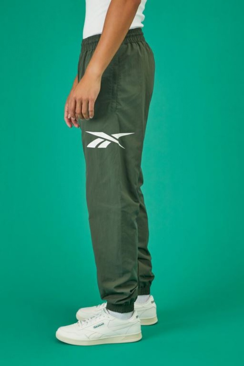 Pantalon Forever 21 Reebok Estampadas Joggers Hombre Verde Oliva Multicolor | OeIHvkCsYSv