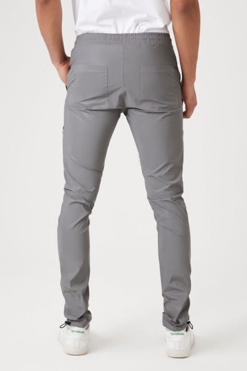 Pantalon Forever 21 Reflective Cargo Joggers Hombre Gris Multicolor | WryrbEWpRDO