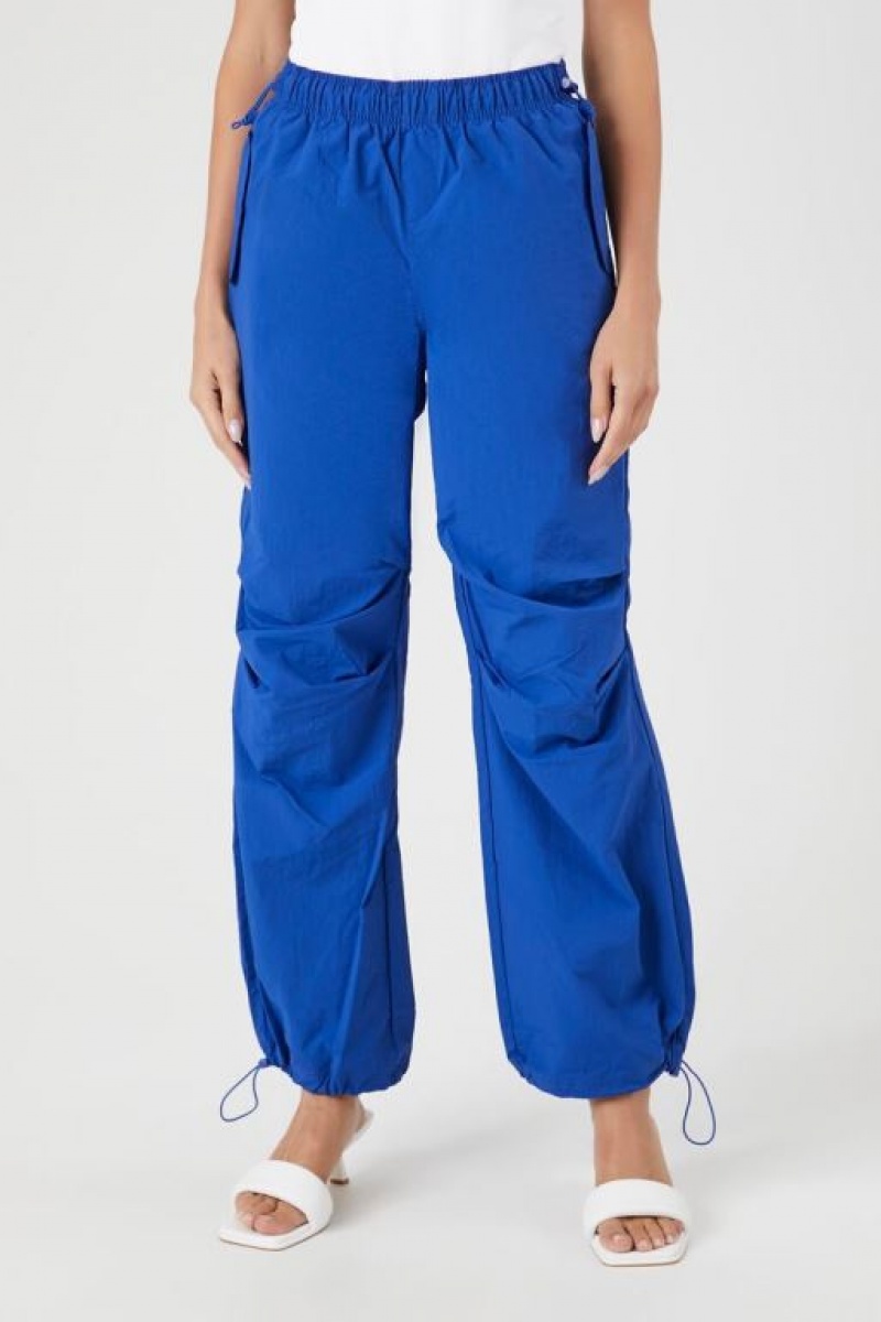 Pantalon Forever 21 Toggle Drawstring Joggers Mujer Azules | 9ZtZ1EQoJY2