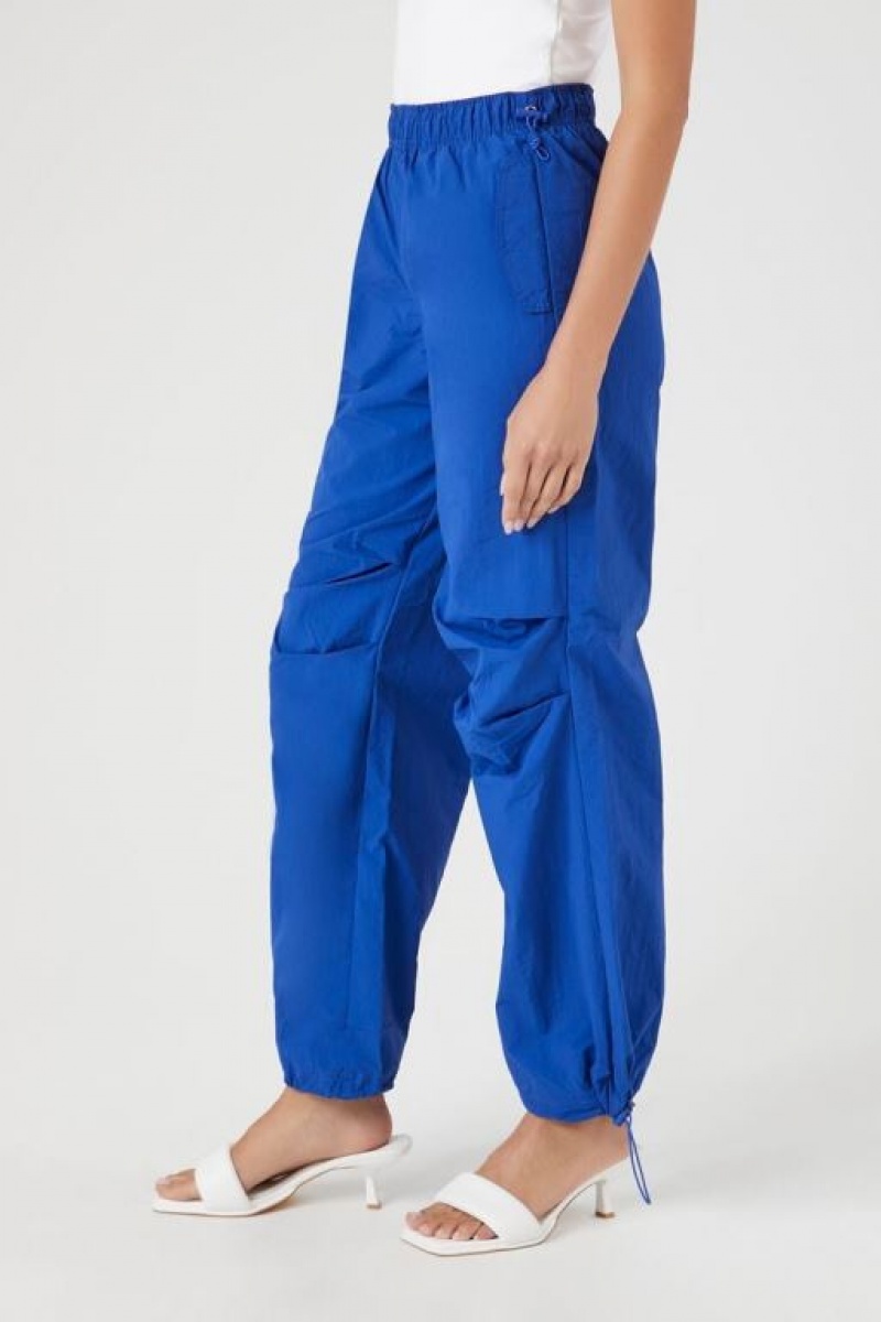 Pantalon Forever 21 Toggle Drawstring Joggers Mujer Azules | 9ZtZ1EQoJY2