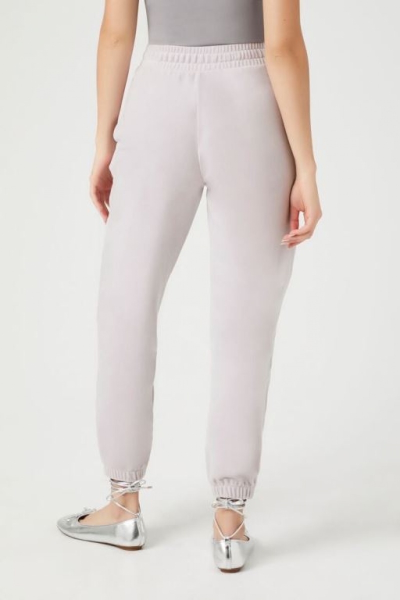 Pantalon Forever 21 Velour Drawstring Joggers Mujer Wisteria | FSdGNTIT6UL