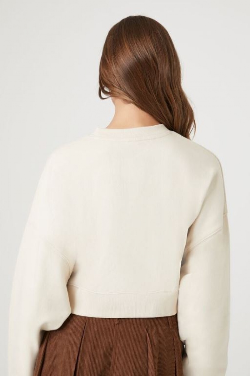 Pullover Forever 21 Pont De Pierre Estampadas Mujer Beige Multicolor | kIgksaSXqIw