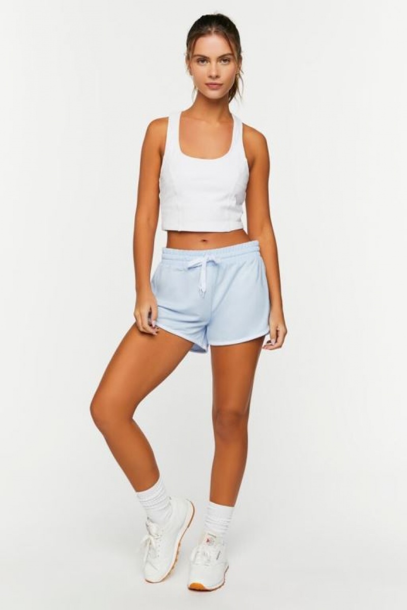 Short Forever 21 Active Drawstring Ringer Mujer Crystal | vv2VC1IKCru