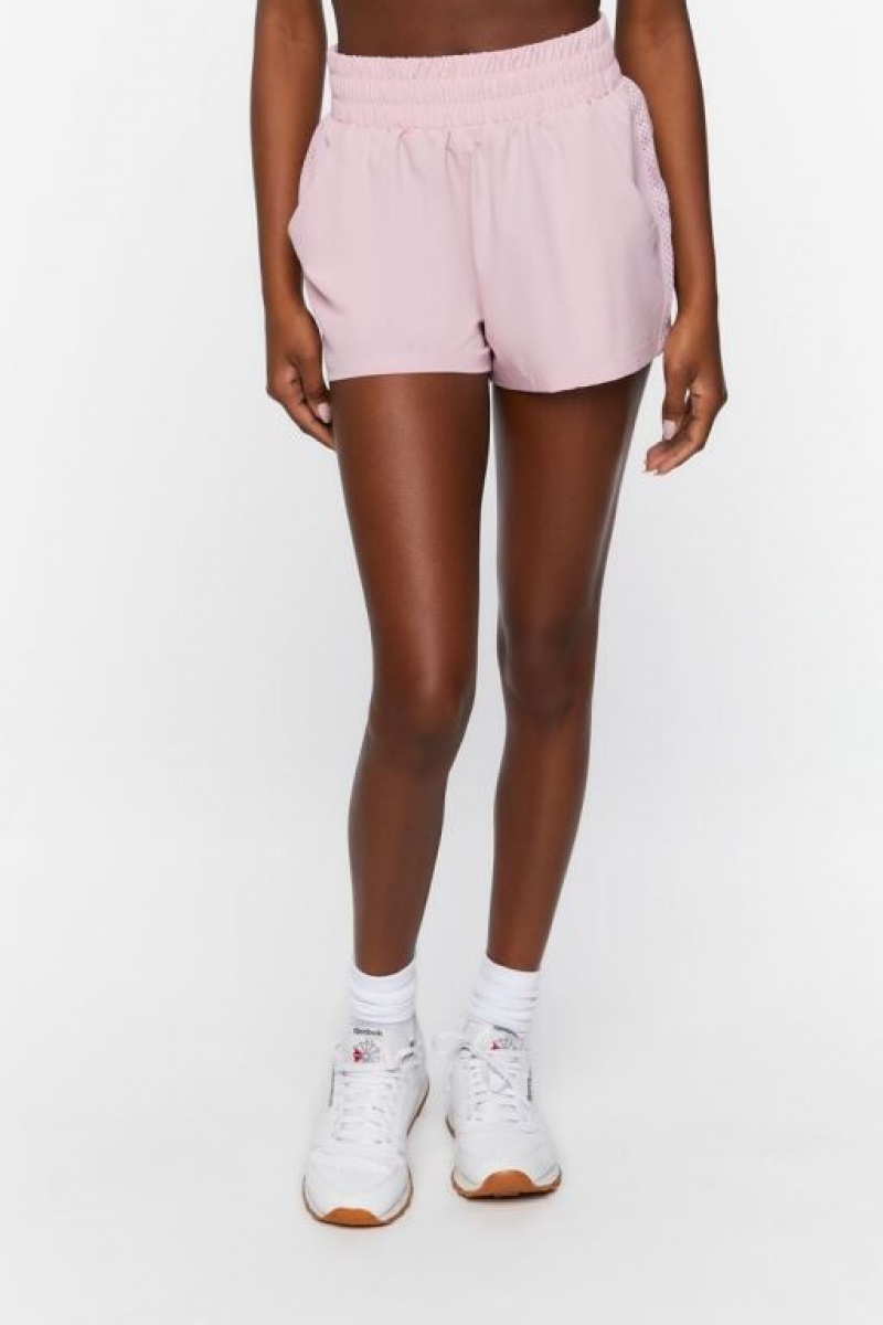 Short Forever 21 Active Windbreaker Mujer Moradas | YDXmCmYPPD9