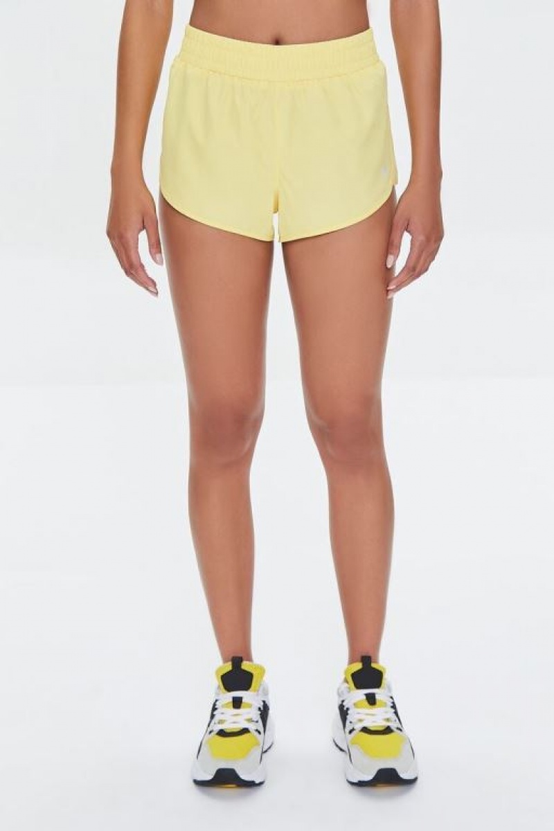 Short Forever 21 Active Windbreaker Mujer Mimosa | lAbphuPMauD