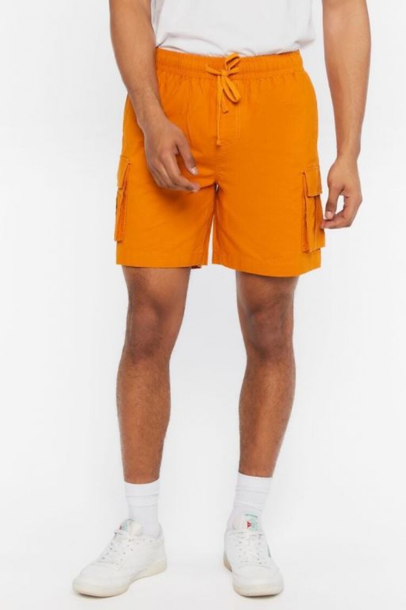 Short Forever 21 Cargo Drawstring Hombre Doradas | Hy0NvZ4w9BV