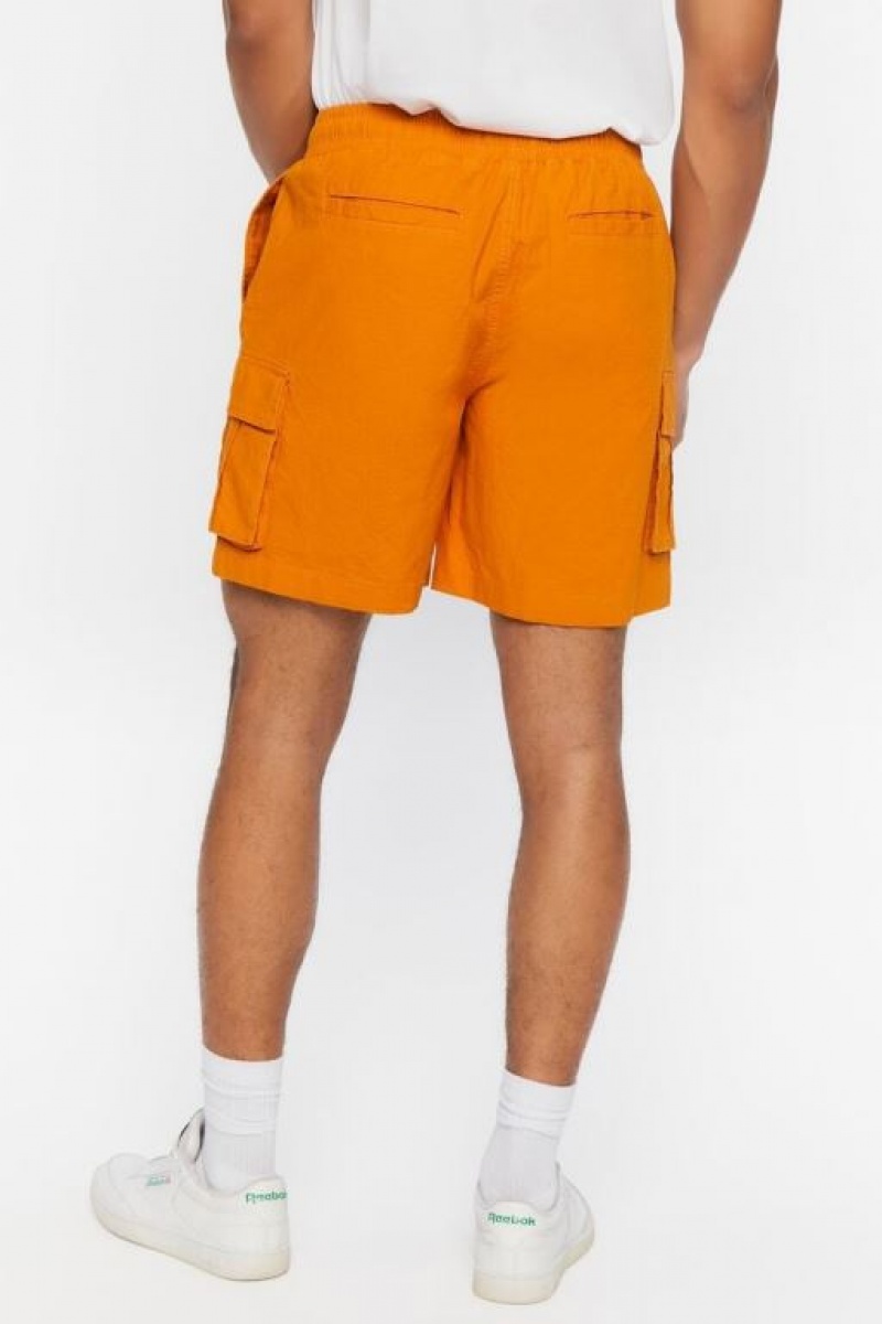 Short Forever 21 Cargo Drawstring Hombre Doradas | Hy0NvZ4w9BV