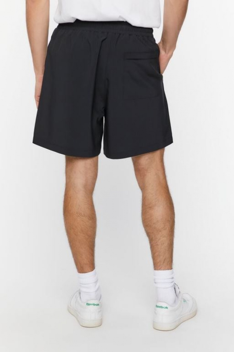 Short Forever 21 Everyday Drawstring Hombre Negras | DhGTEq2cF8V