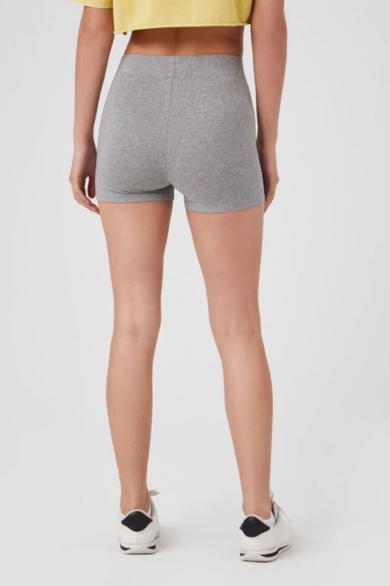 Short Forever 21 Organically Grown Cotton Hot Mujer Gris | 26Jn0uXkYUX