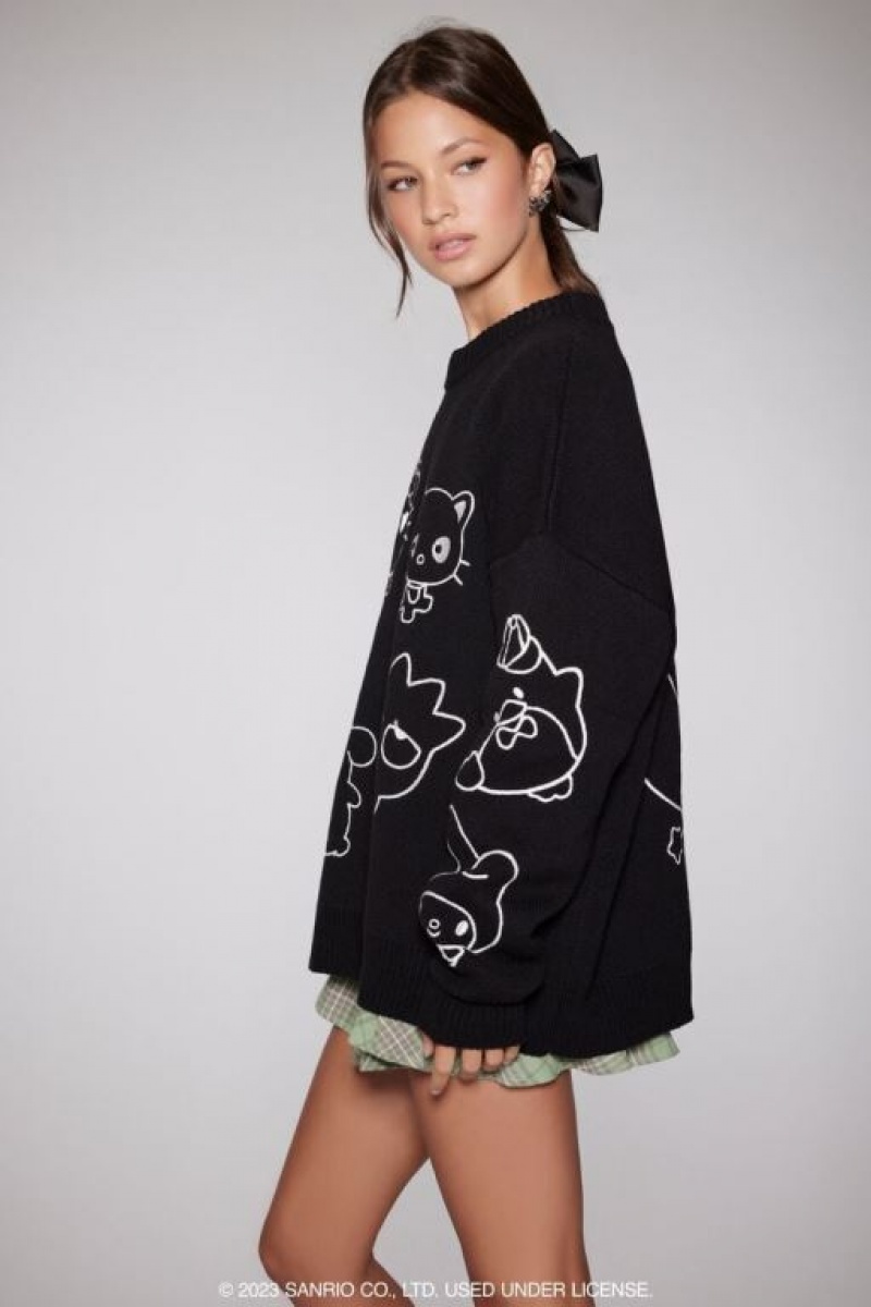 Sudaderas Forever 21 Hello Kitty Amp Friends Estampadas Mujer Negras Blancas | 57ZtwntAS8e