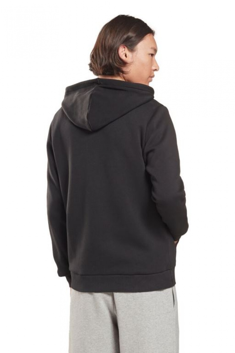 Sudaderas Forever 21 Reebok Identity Fleece Zip Up Hombre Negras | Lj5YIJA1kK9