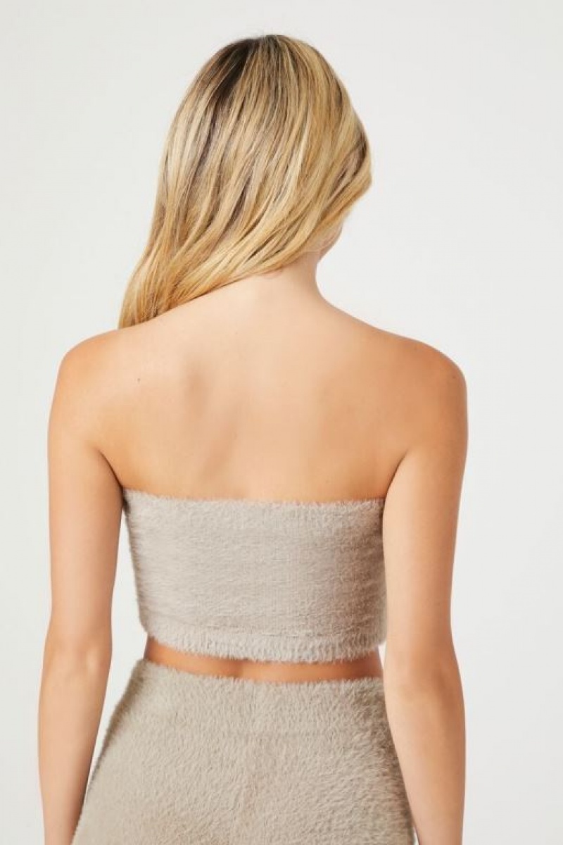 Suéteres Forever 21 Fuzzy Knit Tube Mujer Goat | yUYswRvduJG