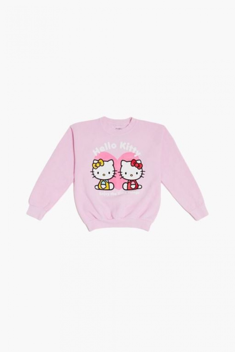 Tops Forever 21 Girls Hello Kitty Estampadas Niños Rosas Multicolor | zbfTG4eWgOF