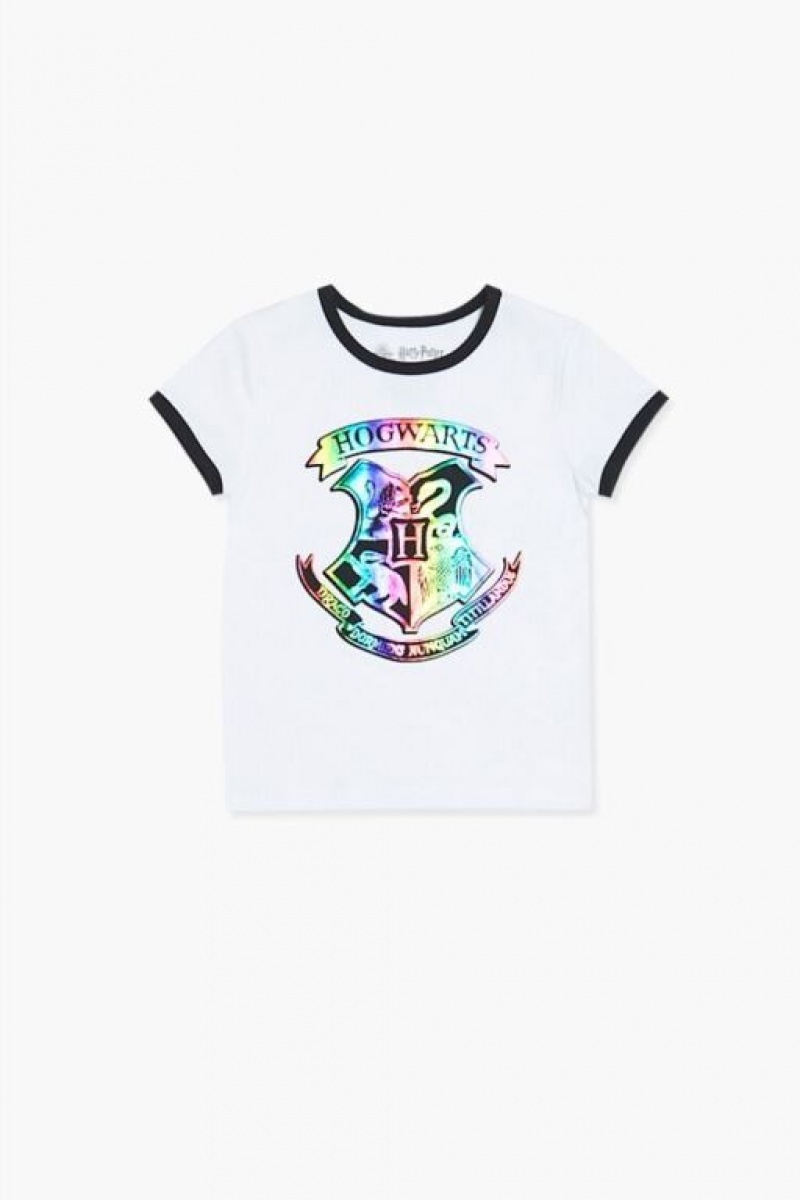 Tops Forever 21 Girls Hogwarts A Rayas Ringer Niños Blancas Multicolor | fBzUad0CMU9