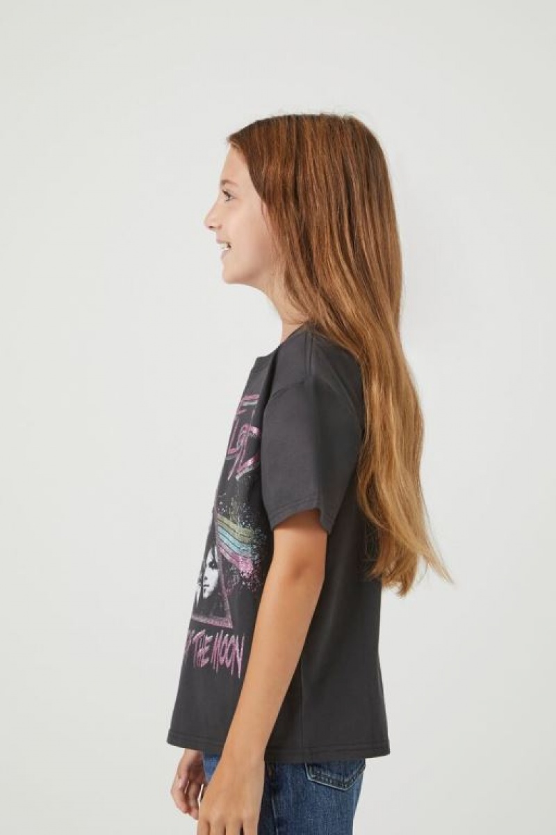 Tops Forever 21 Girls Pink Floyd Estampadas Niños Gris Multicolor | YOr0rldUHFj