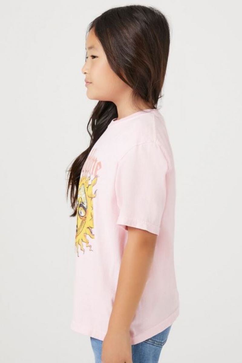 Tops Forever 21 Girls Sublime Estampadas Niños Rosas Multicolor | k8ueSN83aNF