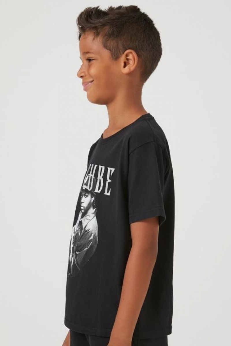 Tops Forever 21 Ice Cube Estampadas Girls Boys Niños Negras Multicolor | IaEIoYBQGxp