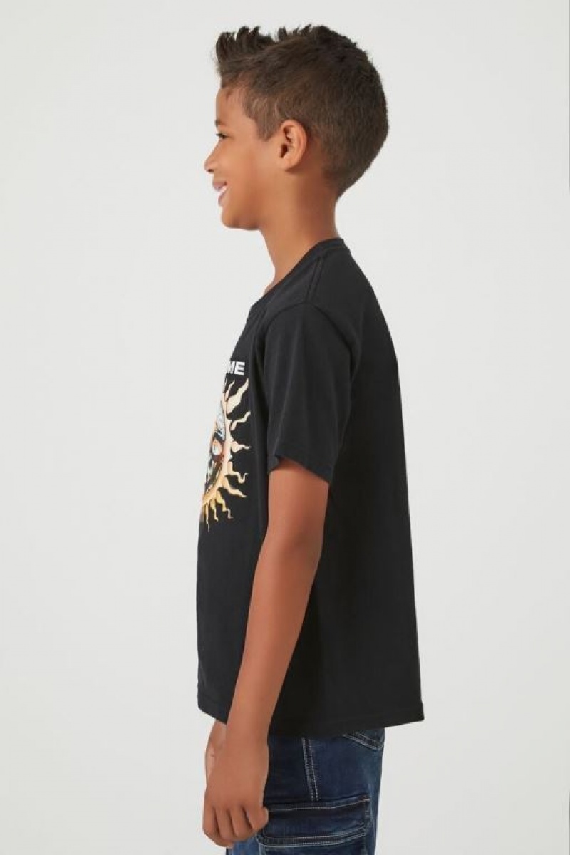 Tops Forever 21 Sublime Estampadas Girls Boys Niños Negras Multicolor | 231JjBsAcEY