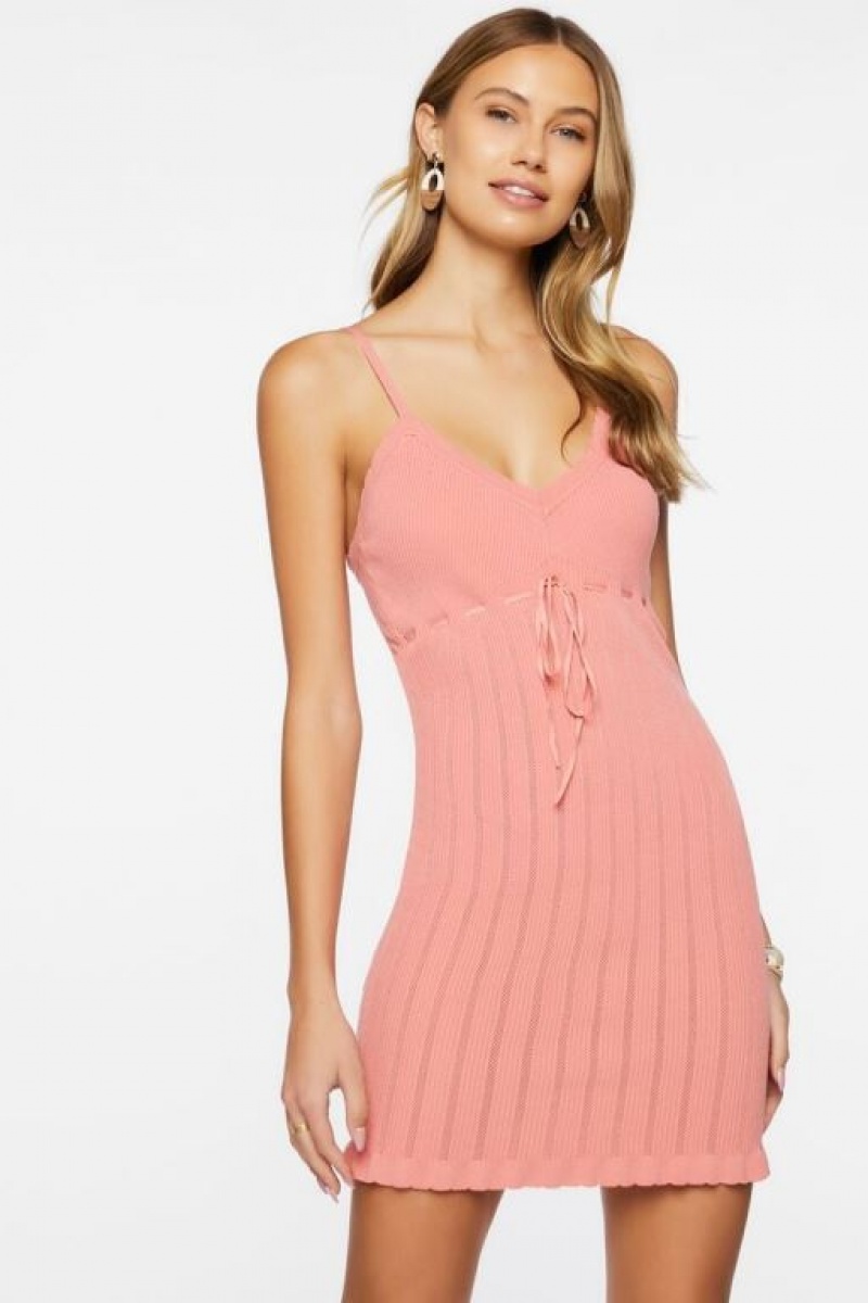 Vestido Forever 21 Acanalado Cami Mini Mujer Tigerlily | bhGUr6dmZne