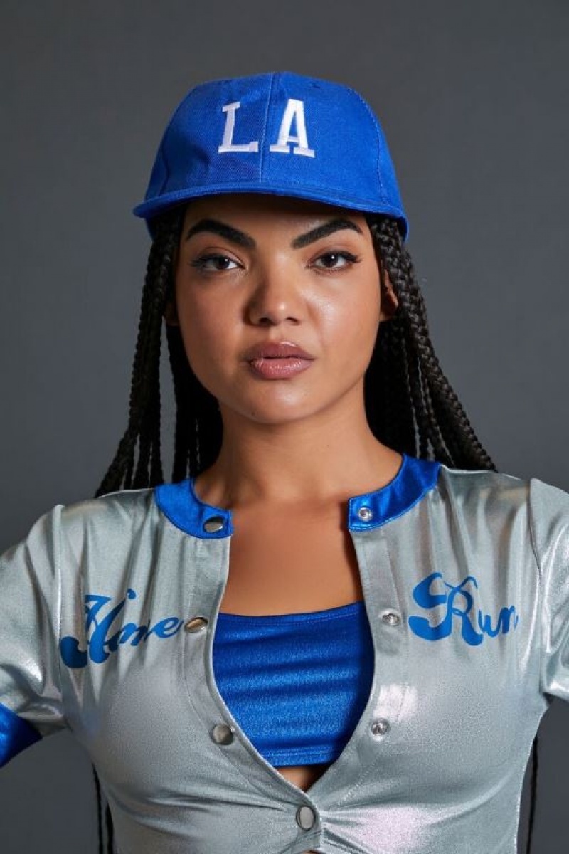 Vestido Forever 21 Baseball Player Crop Amp Hat Costume Set Mujer Plateadas Azules | k5QE4JGgQeW