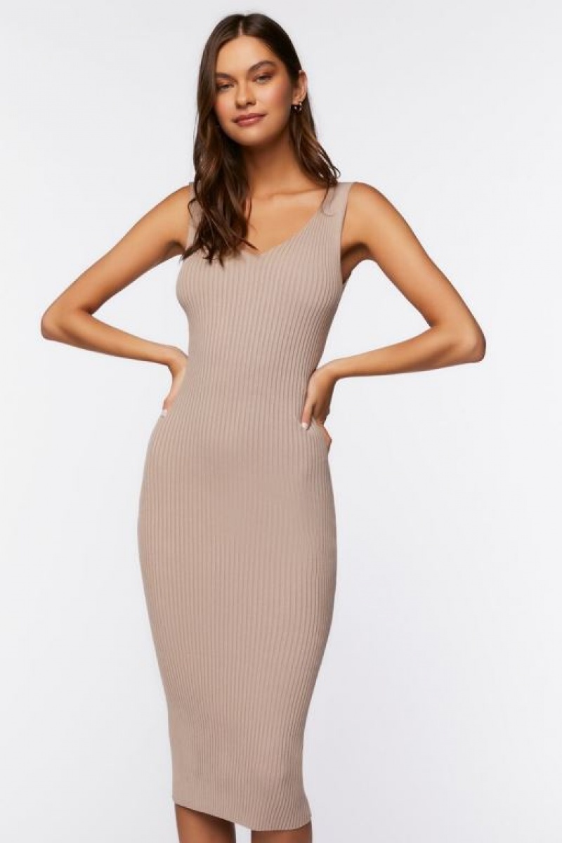 Vestido Forever 21 Bodycon Midi Mujer Goat | cYLnEKqSvvD