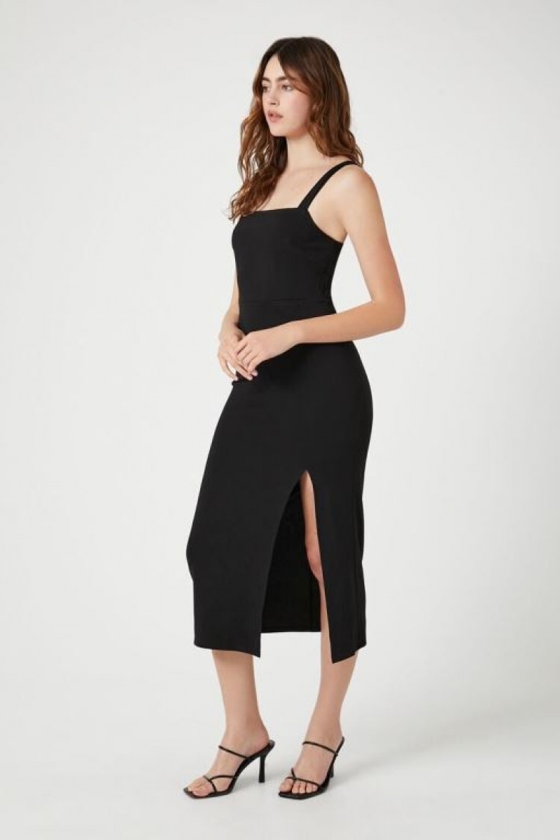 Vestido Forever 21 Bodycon Midi Mujer Negras | Hzd46l3ElB3