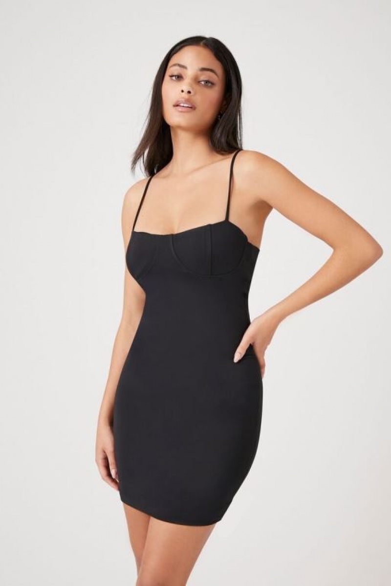 Vestido Forever 21 Bustier Bodycon Mini Mujer Negras | fxgZccDWwNG