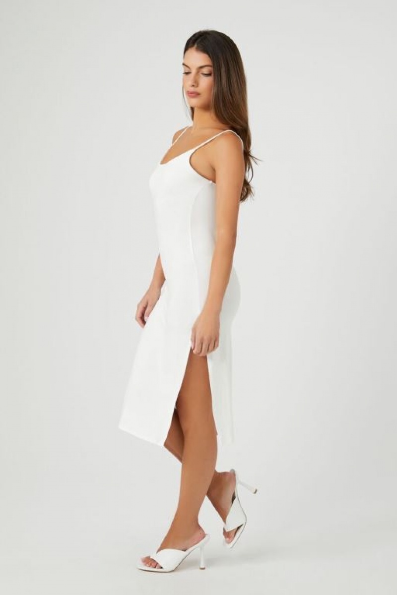 Vestido Forever 21 Cami Bodycon Mujer Blancas | zgh5UxCFx14