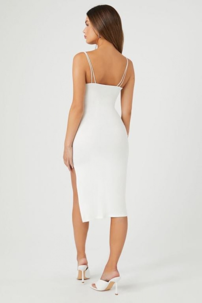 Vestido Forever 21 Cami Bodycon Mujer Blancas | zgh5UxCFx14