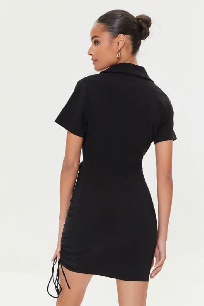 Vestido Forever 21 Cutout Bodycon Mini Mujer Negras | mNF0BklGi4Y