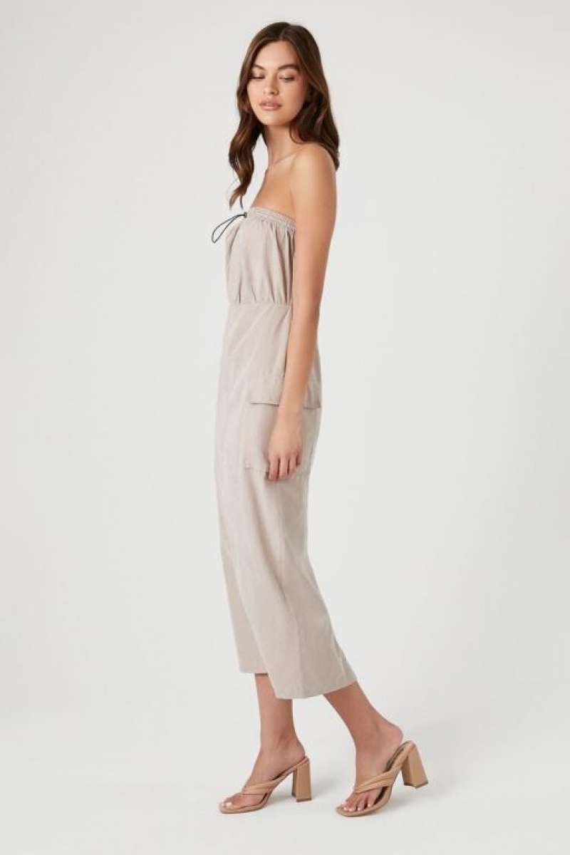 Vestido Forever 21 Drawstring Tube Maxi Mujer Goat | n1fbTNXmcln