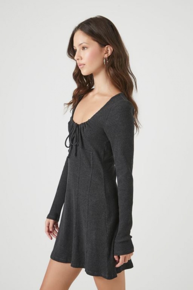 Vestido Forever 21 Skater Mini Mujer Negras | Q7U5ceXNW3A