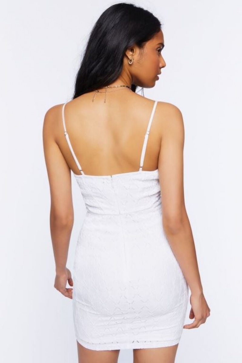 Vestido Forever 21 Sweetheart Bodycon Mini Mujer Blancas | cZHgEk95kdZ