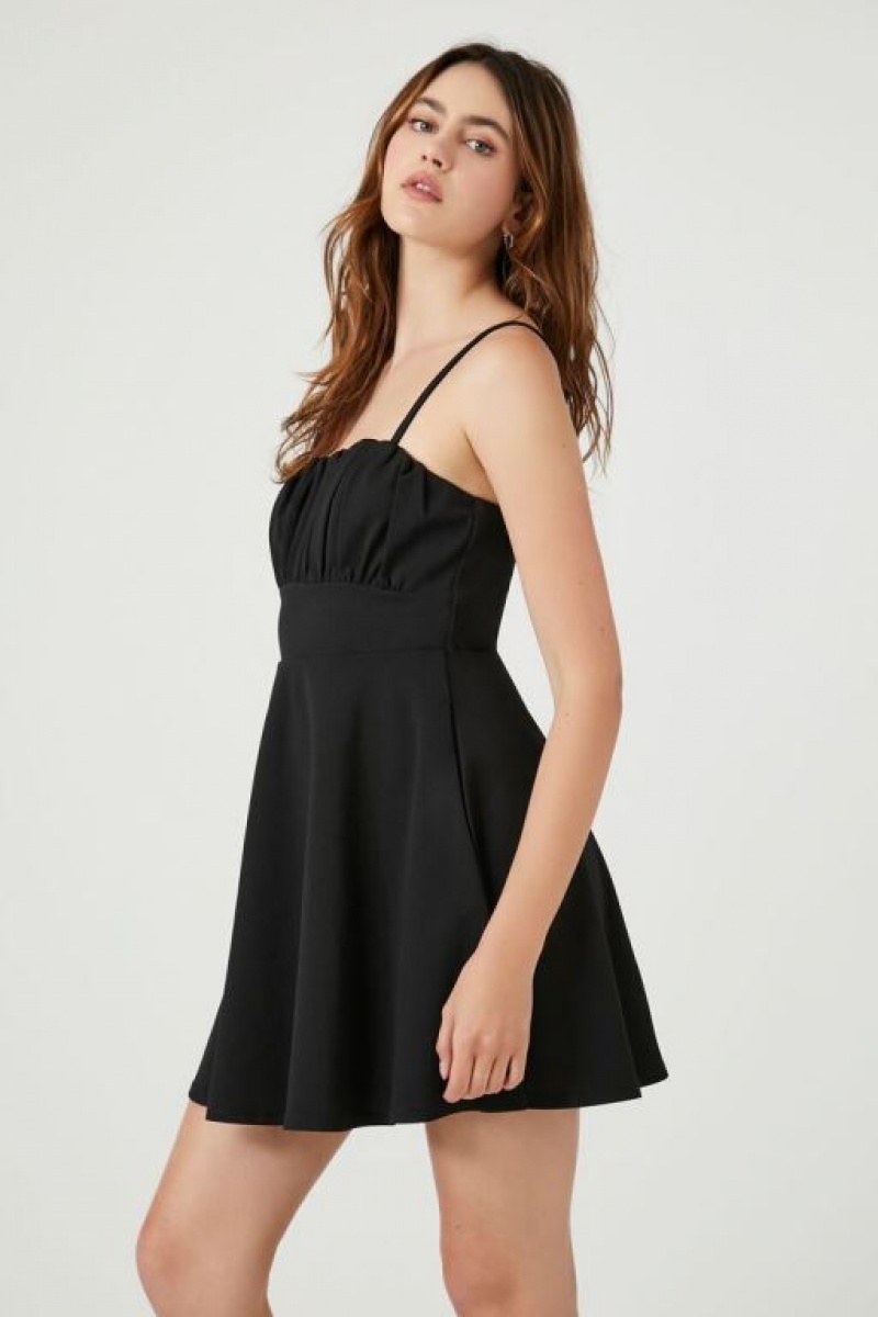 Vestido Forever 21 Sweetheart Fit Amp Flare Mini Mujer Negras | igny3dYTyhD