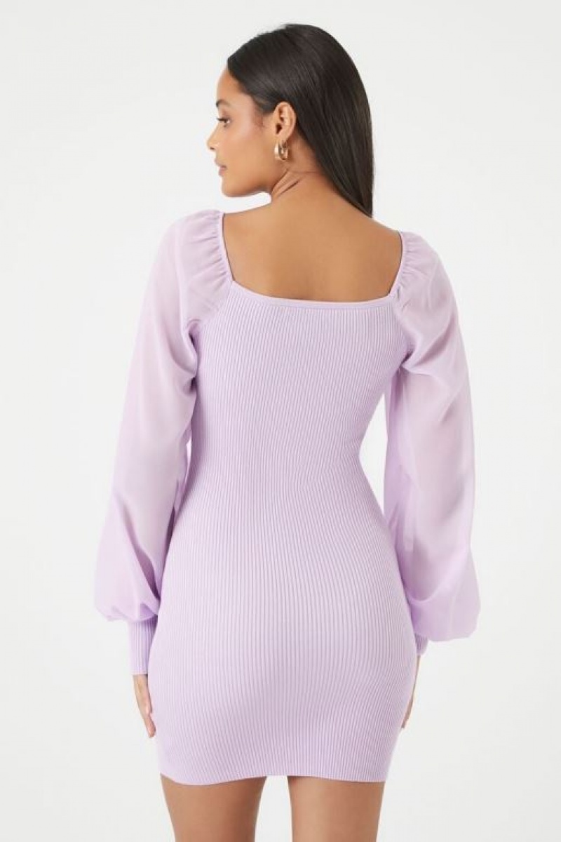 Vestido Forever 21 Sweetheart Mini Mujer Wisteria | IbJWAo4VxN4