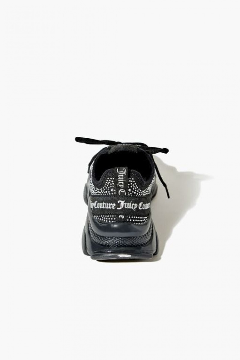 Zapatillas Forever 21 Juicy Couture Rhinestone Mujer Negras | HEDDKd4QlTL