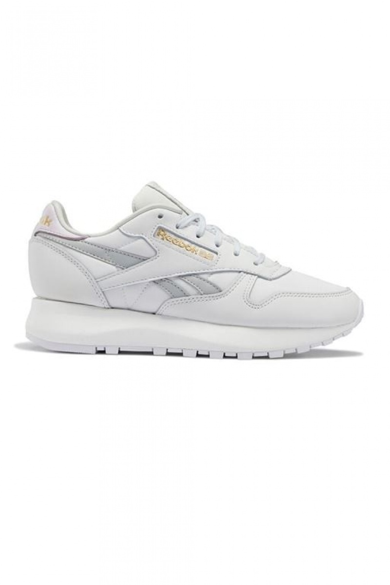 Zapatillas Forever 21 Reebok Classic Cuero Sp Shoes Mujer Blancas Gris | eMTGoIsXBIb