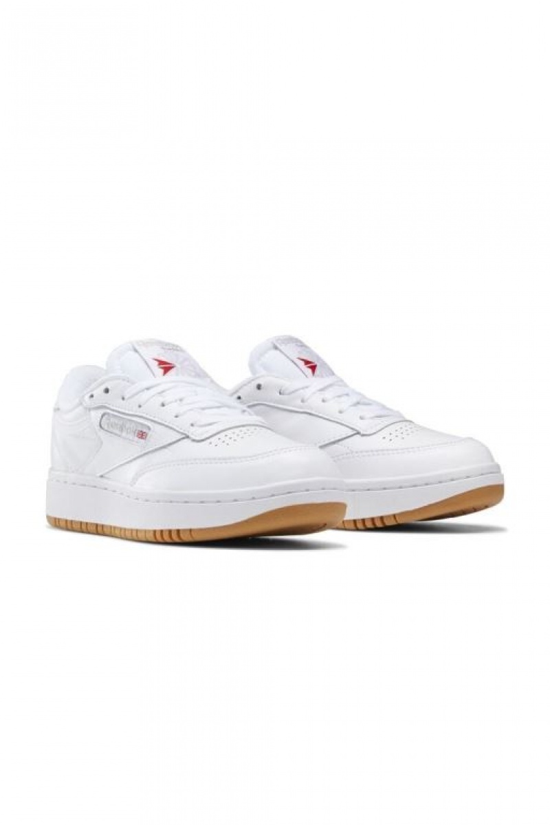 Zapatillas Forever 21 Reebok Club C Double Shoes Mujer Blancas | sOxBFs8YATO