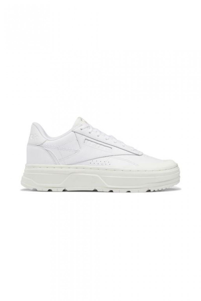 Zapatillas Forever 21 Reebok Club C Double Geo Shoes Mujer Blancas | ADUWTHiBHhF