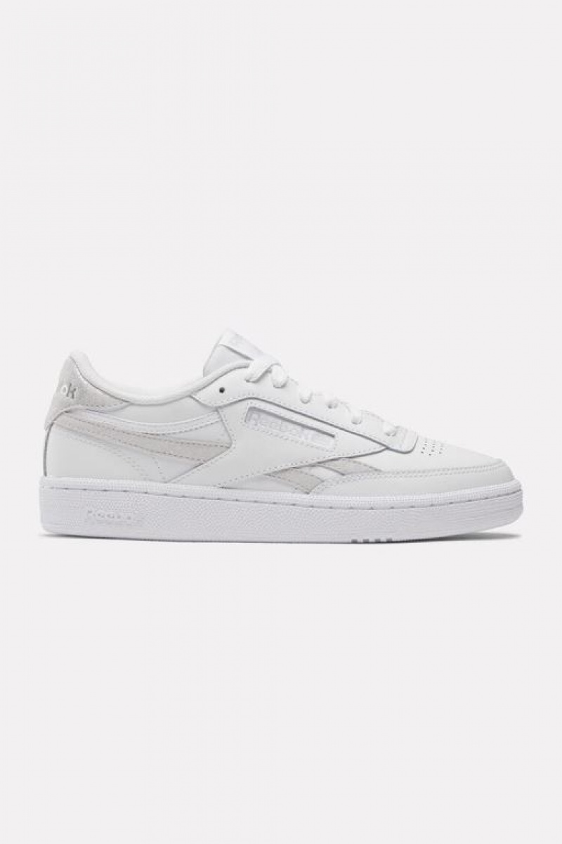 Zapatillas Forever 21 Reebok Club C Revenge Shoes Mujer Blancas Gris | l6dfGqWKw2M